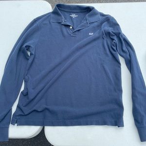 Boys Vineyard Vines Long Sleeve Polo